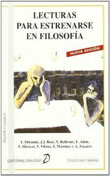 portada Lecturas Para Estrenarse en Filosofía (in Spanish)