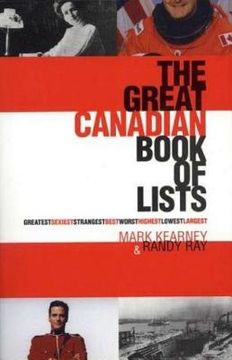 portada great canadian book of lists (en Inglés)