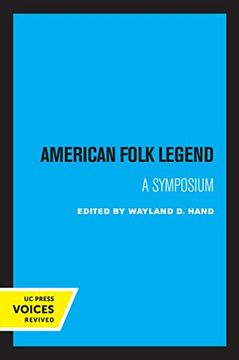portada American Folk Legend: A Symposium (en Inglés)