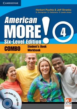 portada American More! Six-Level Edition Level 4 Combo With Audio Cd/Cd-Rom 