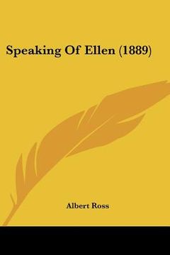 portada speaking of ellen (1889) (en Inglés)