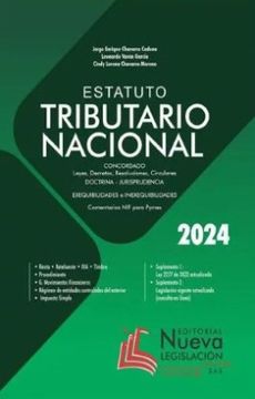 portada Estatuto Tributario Nacional 2024