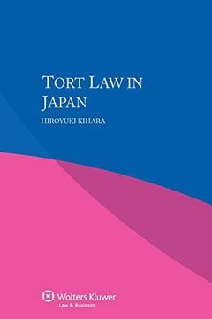 portada Tort law in Japan (Paperback) (in English)