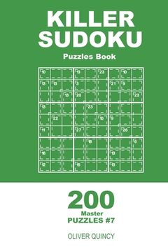 portada Killer Sudoku - 200 Master Puzzles 9x9 (Volume 7) (in English)