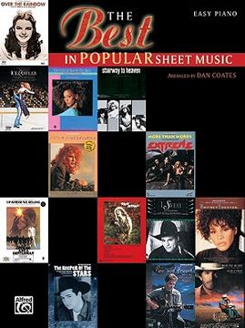 portada the best in popular sheet music (in English)