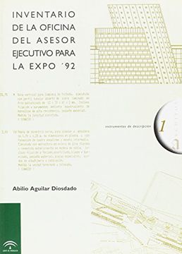 portada Inventario de la Oficina del Asesor Ejecutivo Para la Expo'92 (in Spanish)