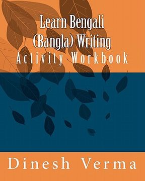 portada learn bengali (bangla) writing activity workbook (in English)