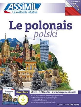 portada Superpack Telechargement le Polonais (Livre + 3 cd Audio + Téléchargement Audio)