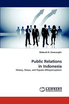 portada public relations in indonesia (en Inglés)