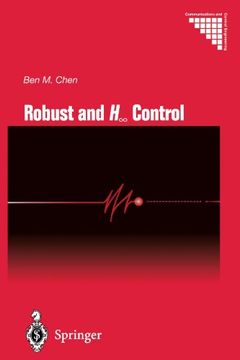 portada robust and h-infinity control (en Inglés)