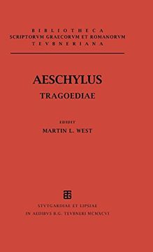 portada Tragoediae cum Incerti Poetae Prometheo (Bibliotheca Scriptorum Graecorum et Romanorum Teubneriana) (en Inglés)