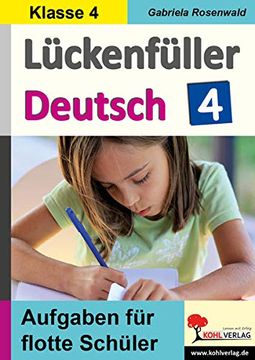 portada Lückenfüller Deutsch / Klasse 4 (en Alemán)