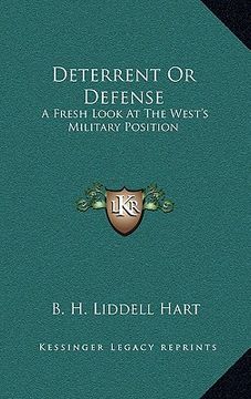 portada deterrent or defense: a fresh look at the west's military position (in English)