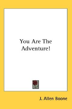 portada you are the adventure!