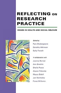 portada reflecting on research practice (en Inglés)
