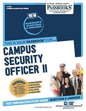portada Campus Security Officer ii (in English)