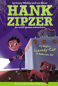 portada My Dog's a Scaredy-Cat #10: A Halloween Tail (Hank Zipzer, the World's Greatest Underachiever) (en Inglés)