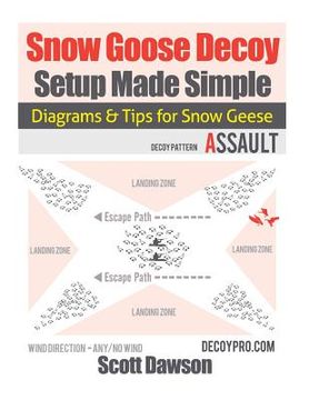 portada Snow Goose Decoy Setup Made Simple: Diagrams & Tips For Snow Geese (en Inglés)
