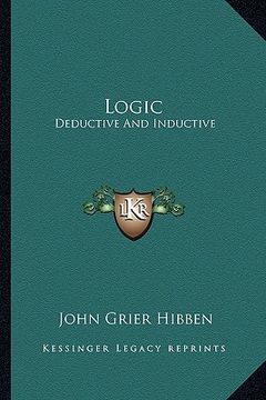 portada logic: deductive and inductive (in English)