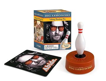 portada The big Lebowski Talking Bowling Pin: The Dude Abides (rp Minis) (in English)