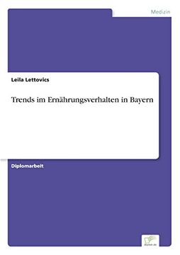 portada Trends im Ernährungsverhalten in Bayern (German Edition)