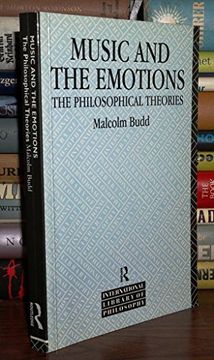 portada Music and the Emotions (International Library of Philosophy) (en Inglés)