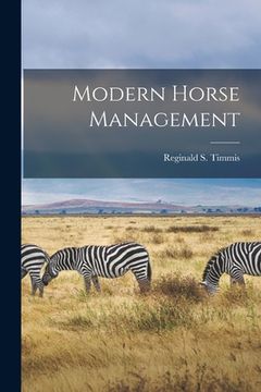 portada Modern Horse Management [microform] (en Inglés)