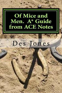 portada Of Mice and Men. A* Guide from ACE Notes (en Inglés)
