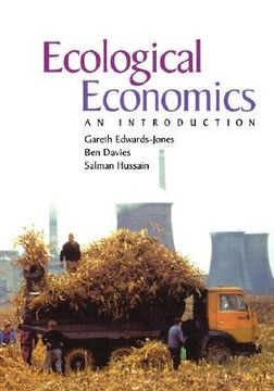 portada ecological economics: an introduction