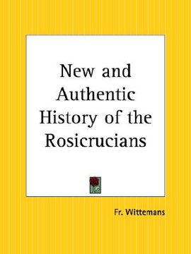 portada new and authentic history of the rosicrucians