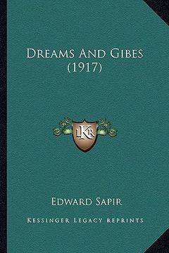 portada dreams and gibes (1917) (in English)