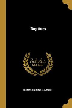 portada Baptism (en Inglés)
