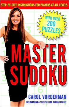 portada Master Sudoku: Step-By-Step Instructions for Players at all Levels (en Inglés)