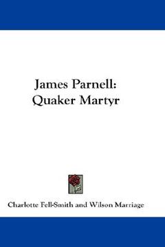 portada james parnell: quaker martyr