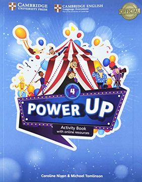 portada Power up Level 4 Activity Book With Online Resources and Home Booklet (libro en Inglés)