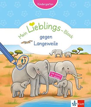 portada Klett Mein Lieblings-Block Gegen Langeweile Kindergarten ab 3 Jahren. Das Kannst du Alleine!