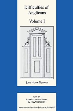 portada Difficulties of Anglicans Volume i (Xv) (Newman Millennium Edition vol xv) (en Inglés)