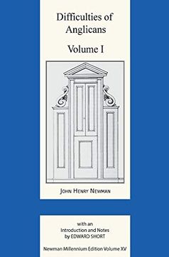 portada Difficulties of Anglicans Volume i (Xv) (Newman Millennium Edition vol xv) 