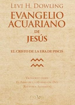 portada Evangelio Acuariano de Jesús: El Cristo de la era de Piscis