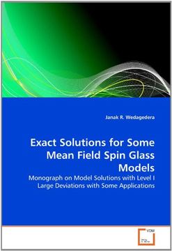 portada Exact Solutions for Some Mean Field Spin Glass Models (en Inglés)