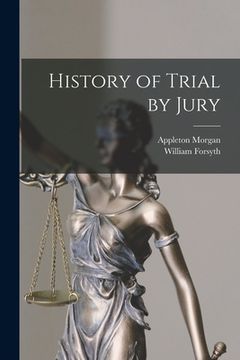portada History of Trial by Jury (in English)