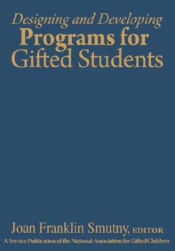 portada designing and developing programs for gifted students (in English)