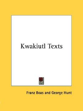 portada kwakiutl texts
