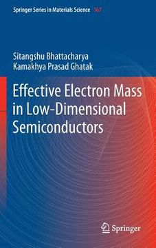 portada effective electron mass in low-dimensional semiconductors (en Inglés)