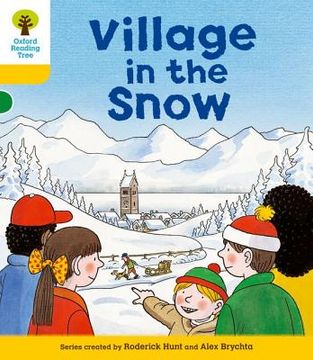 portada village in the snow