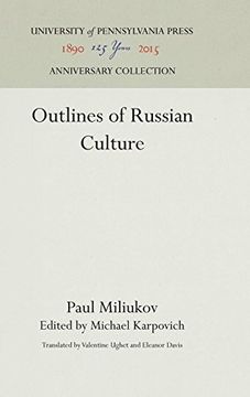 portada Outlines of Russian Culture (en Inglés)