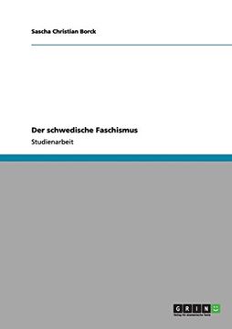 portada Der schwedische Faschismus (German Edition)