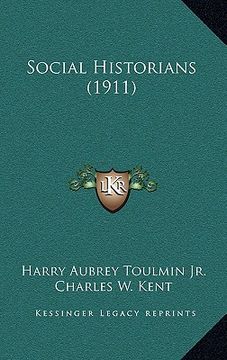 portada social historians (1911) (in English)