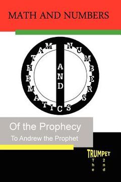 portada math and numbers of the prophecy (en Inglés)
