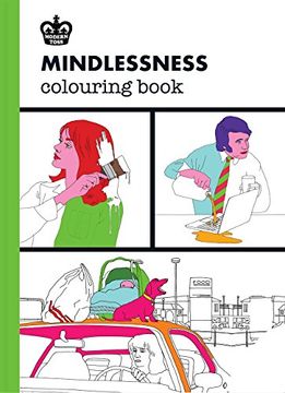 portada Mindlessness Colouring Book (Modern Toss Coloring Books)